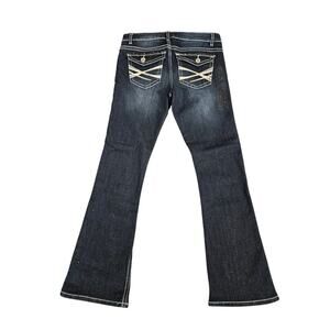 Rue 21 Mid Rise Darkwash Bootcut Jeans Stretch